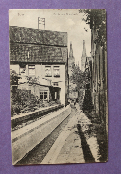 Ansichtskarte AK Soest 1905-1915 Soestbach Häuser Architektur Ortsansicht NRW